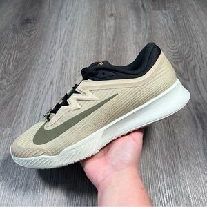 New Nike Vapor Pro 3 Heritage Tennis Shoes Desert Khaki HV1483-200 Men's Sz 11.5